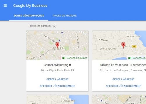 google my business