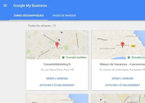 google my business