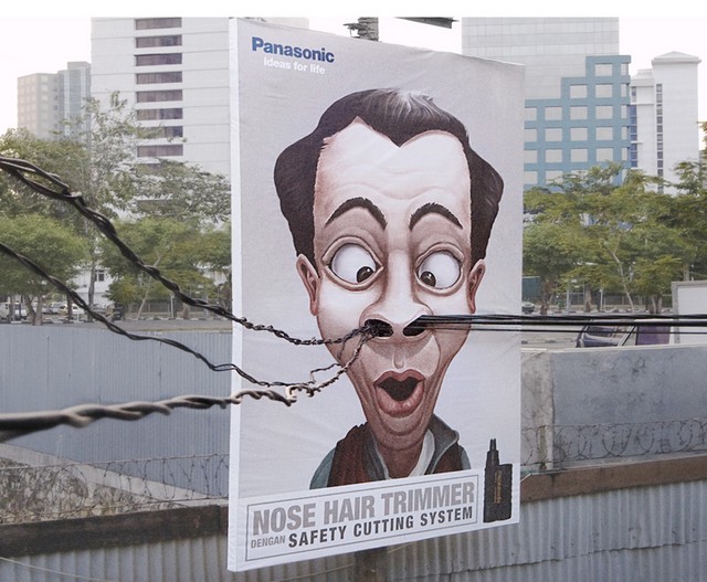 publicité rasoir
