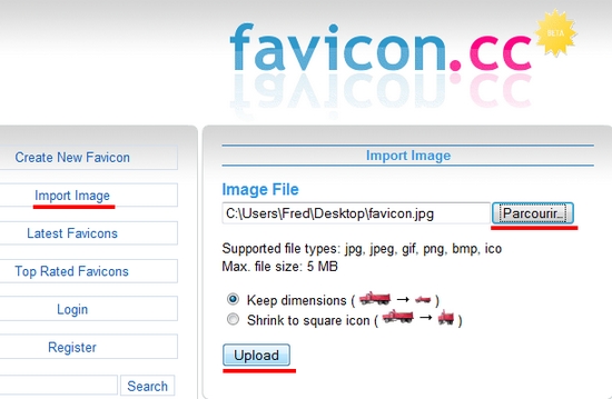 favicon blog wordpress