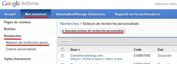 Optimiser Adsense avec le format des annonces et le moteur de recherches – Walkcast Monétiser un Blog [Partie 7] 3
