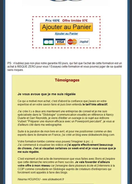 La puissance des mots qui font vendre – Walkcast Landing Pages [20] 12