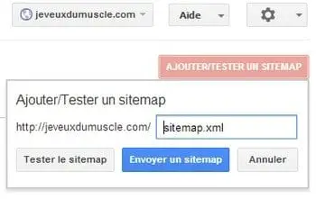 ajouter un sitemap