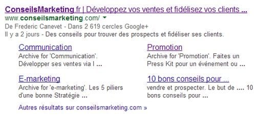 google plus lien