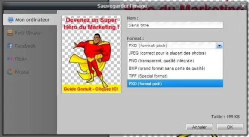 enregistrement image