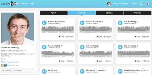 blog podcast
