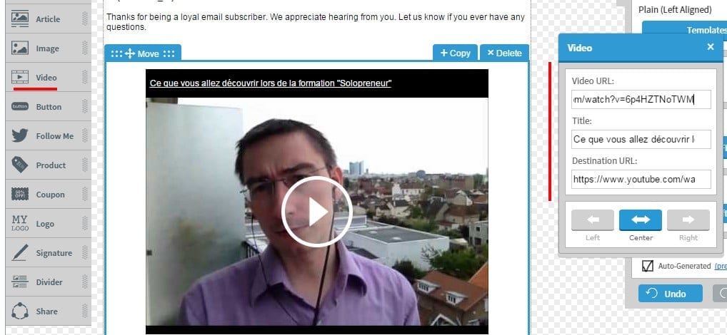 Trucs et Astuces eMailing – Cas pratique avec Aweber partie 2 3