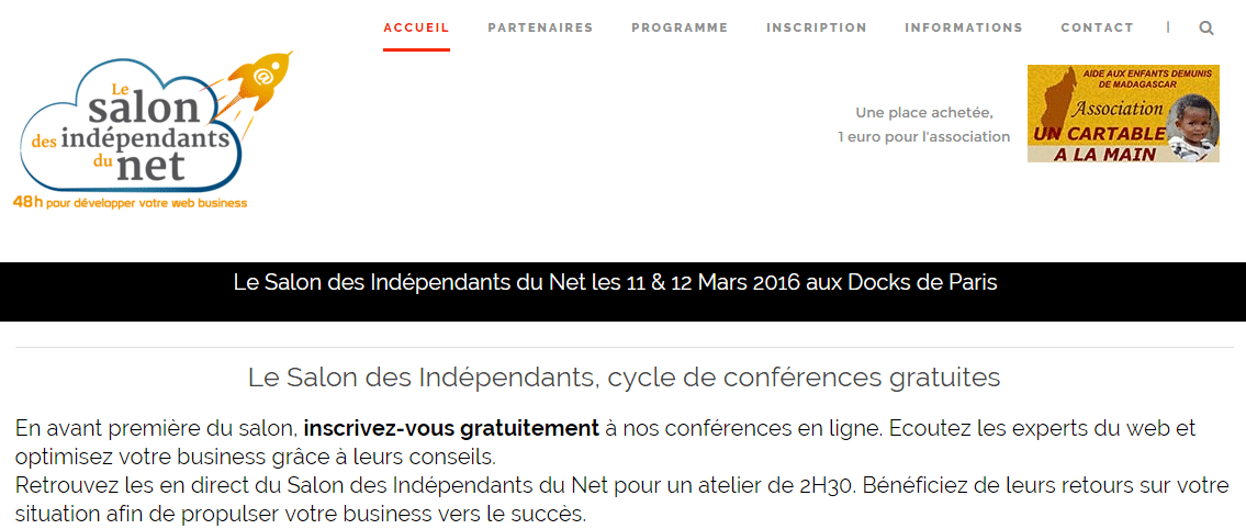 Participez au Salon des Indépendants du Net les 11 et 12 mars à Paris ! 4