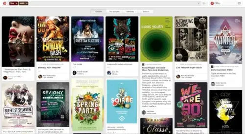 flyers pinterest