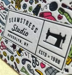 De belles idées de cartes de visites pour les couturières et les arts créatifs 5