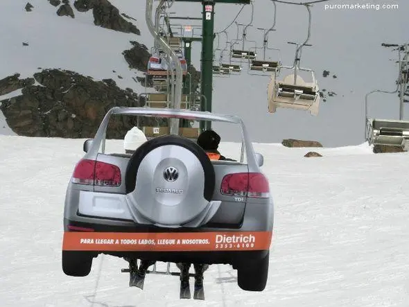 Bon courage aux Parisiens : les 80 publicités les plus créatives sur la Neige #neigeparis 21