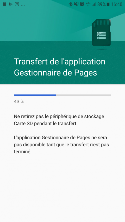 Comment gagner de l'espace sur son Smartphone ? Il suffit de déplacer vos applications sur la carte SD ! 18