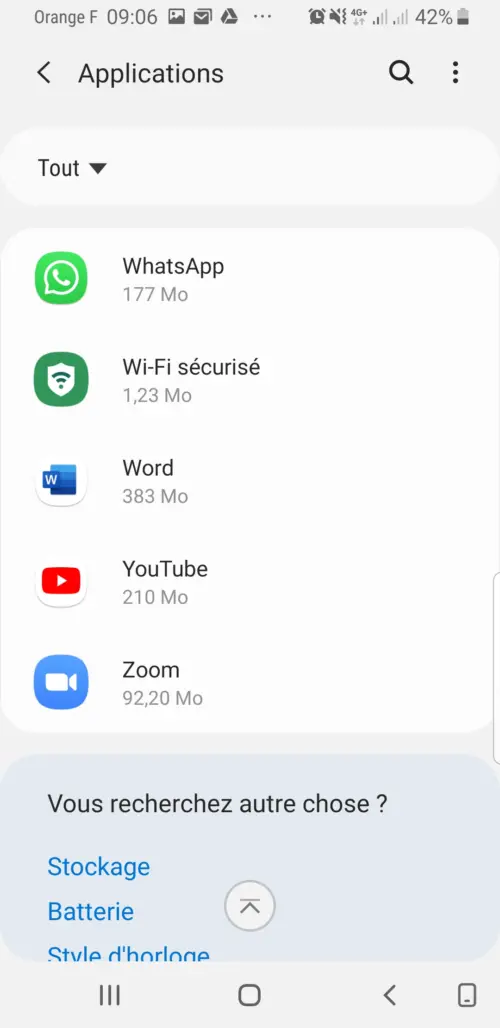 Comment gagner de l'espace sur son Smartphone ? Il suffit de déplacer vos applications sur la carte SD ! 5