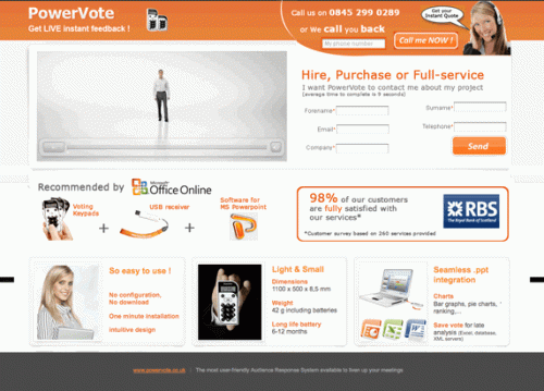 Exemple d'optimisation d'une Landing Page 9