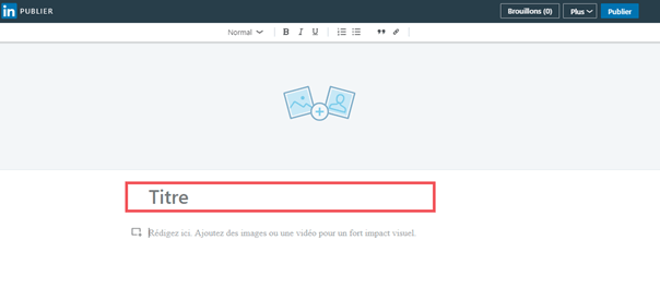 Comment publier un article sur Linkedin Articles ? 9