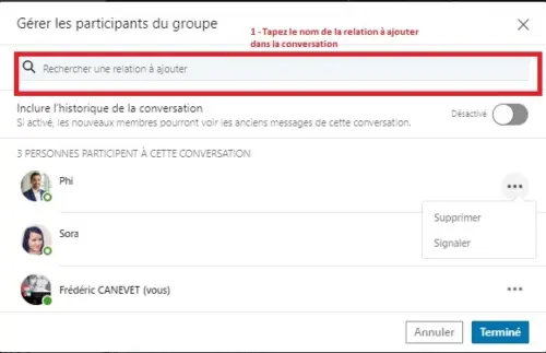 Comment envoyer un message groupé à une sélection de vos contacts LinkedIn ? - Messages Groupés sur Linkedin 7