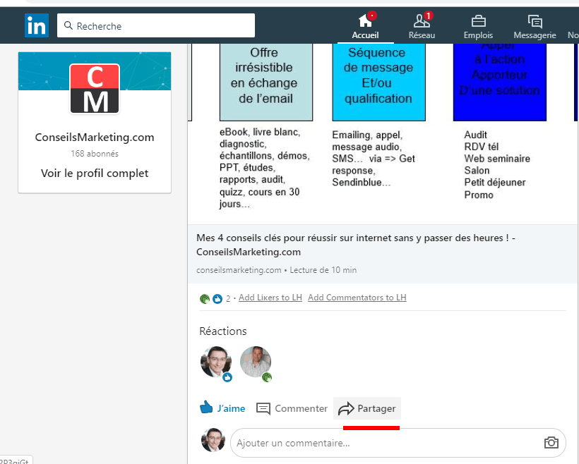 Comment avoir plus d'abonnés à votre Page Linkedin ? 4