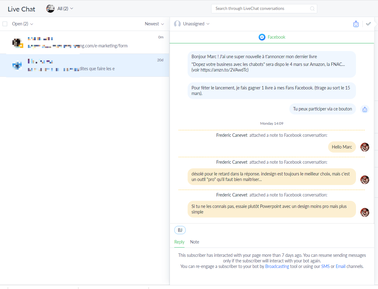 Les nouvelles règles de Facebook sur les Chatbots Messenger... la révolution du 4 mars 2020 ! 82