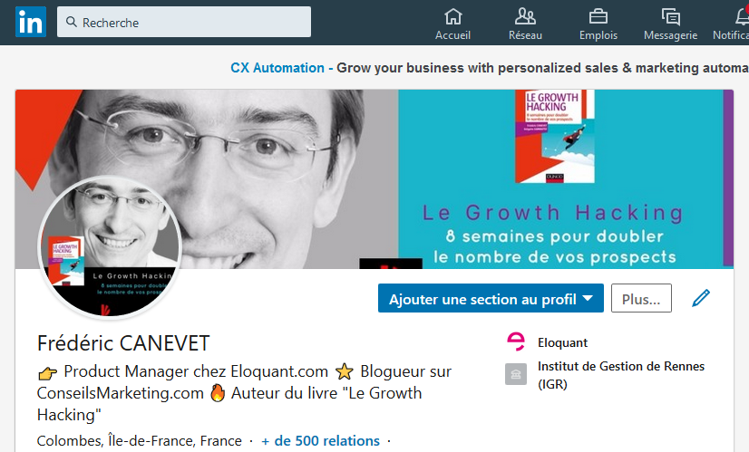 photo profil Linkedin