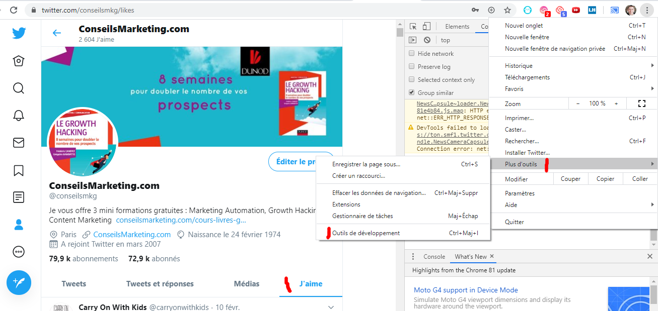 Comment "unliker" (ne plus aimer) des Tweets de son compte Twitter 24