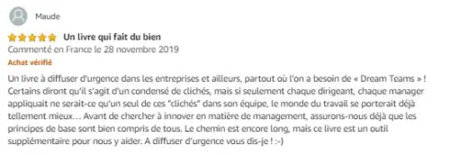 avis dream team
