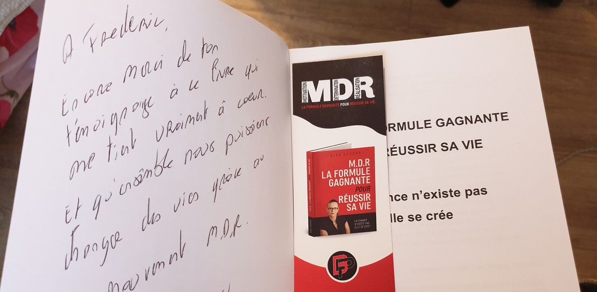 MDR, la formule Gagnante pour réussir sa vie - Le Livre de Biba Pedron 91