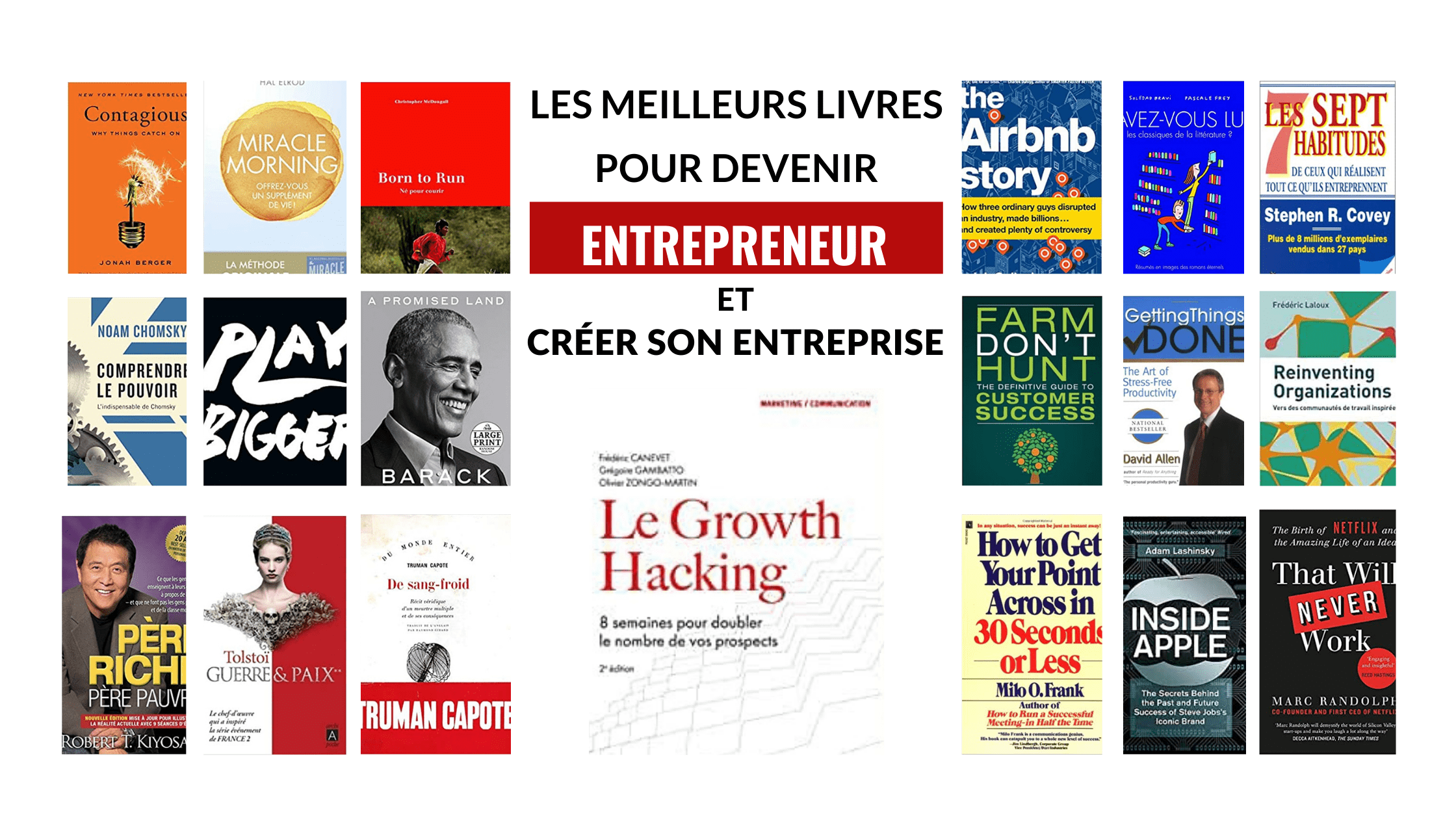 Les meilleurs livres sur la création d'entreprise et devenir entrepreneur ! 72