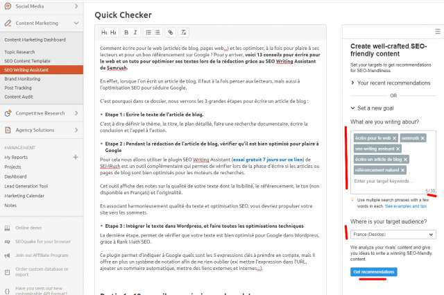 10 conseils pour écrire pour le web + un tuto sur l'optimisation des textes avec le SEO Writing Assistant de Semrush 32
