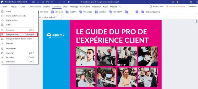 Comment convertir un PDF en Word (ou un Word en PDF), compresser un PDF pour réduire sa taille... les tutos pas à pas ! 11