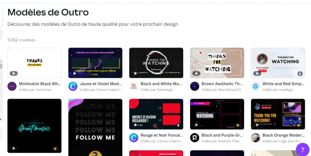 Comment réaliser une outro pour une vidéo Youtube ? Le tuto pas à pas avec Canva ! 6