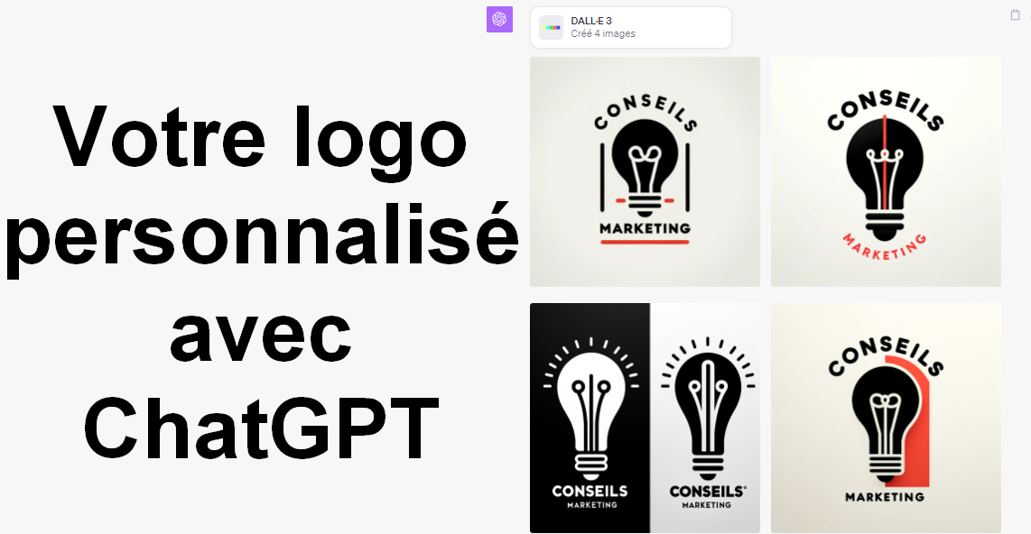 Créez un logo personnalisé avec ChatGPT en 5 minutes chrono ! 84