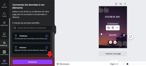 Automatisez votre travail dans canva : tuto sur l'import de données depuis ChatGPT ! 24